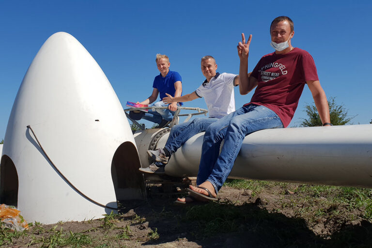 Ветряк для «Зеленого КОТА»