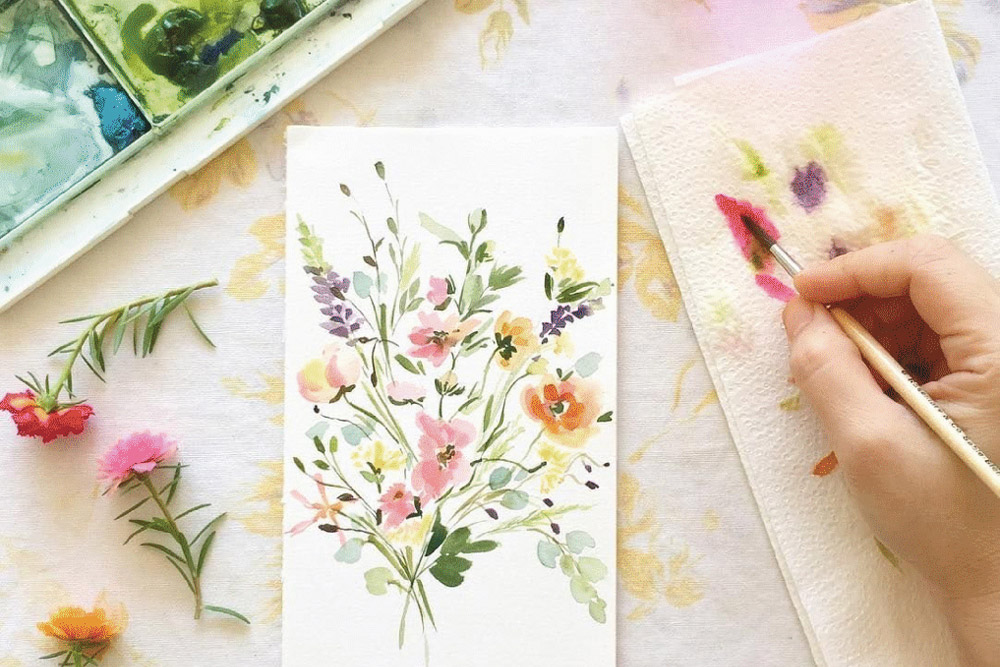 Живая открытка